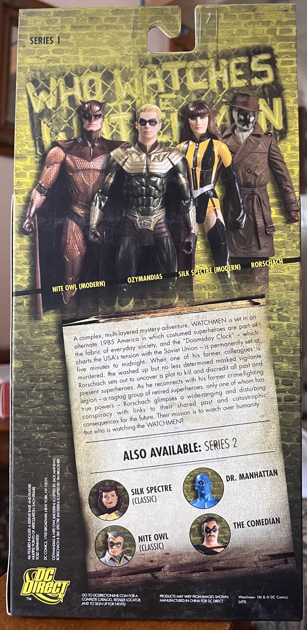 Nite Owl (Modern) - DC Direct (Watchmen) action figure collectible [Barcode 761941275895] - Main Image 2