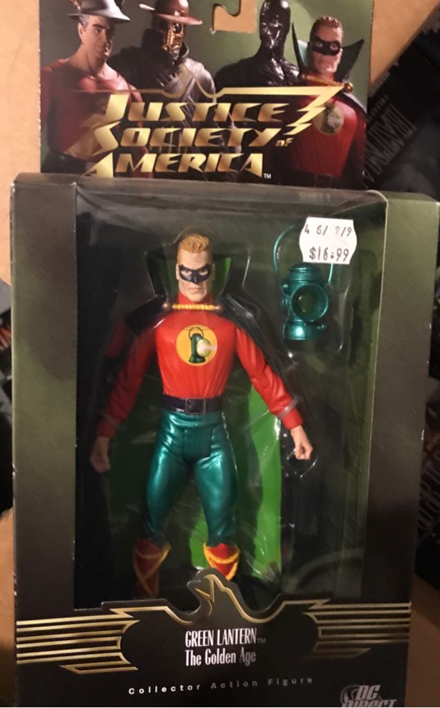 Green Lantern - DC Direct (Justice Society Of America Alex Ross Series) action figure collectible [Barcode 761941278599] - Main Image 1