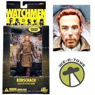 Rorschach (Unmasked) - DC Direct (Watchmen) action figure collectible [Barcode 761941279541] - Main Image 4