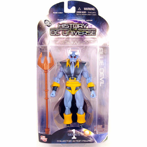 Blue Devil - DC Direct (History Of The DC Universe) action figure collectible [Barcode 761941280776] - Main Image 3