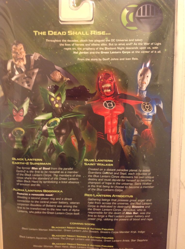 Black Lantern Earth-2 Superman - DC Direct (DC Direct Green Lantern Blackest Night) action figure collectible [Barcode 761941283043] - Main Image 2