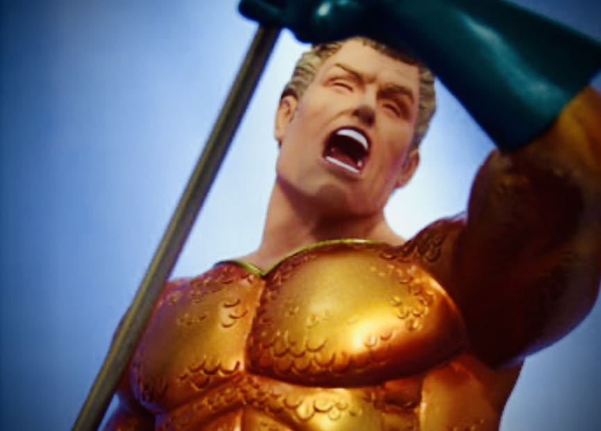 DC Direct Heroes of the DC Universe: Aquaman Porcelain Bust by Carlos Pacheco Limited 0409/3000 - DC Direct (Heroes Of The DC Universe) action figure collectible [Barcode 761941283241] - Main Image 3