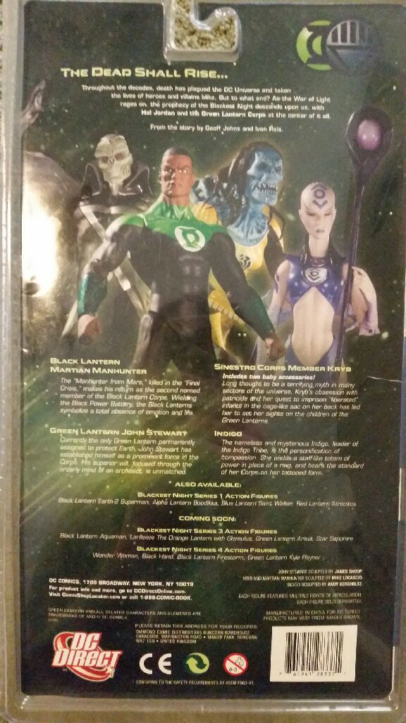 Blackest Night Series 2 - Kryb - DC Direct (Blackest Night Series: 2) action figure collectible [Barcode 761941283371] - Main Image 2