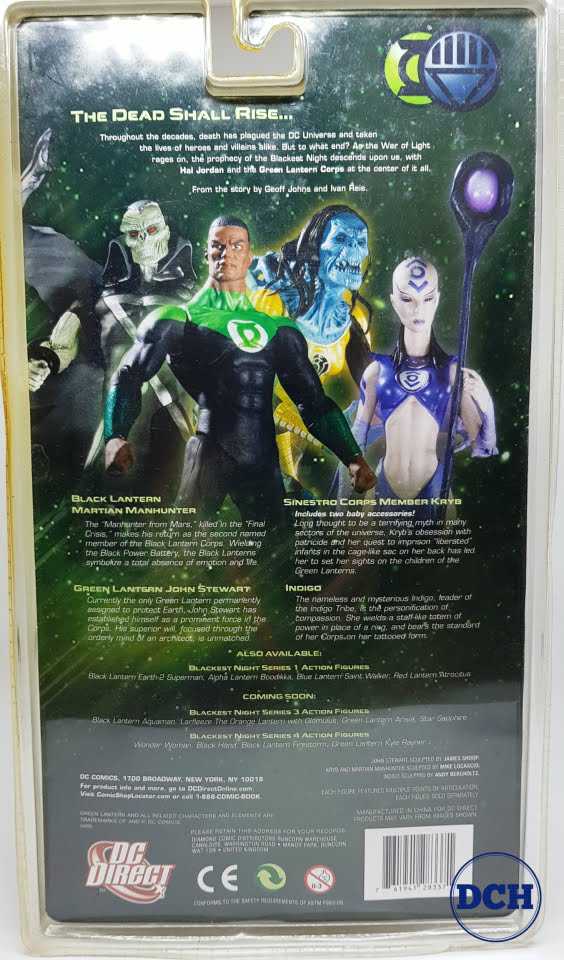 Blackest Night Series 2 - Kryb - DC Direct (Blackest Night Series: 2) action figure collectible [Barcode 761941283371] - Main Image 4