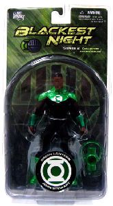 Green Lantern: John Stewart - DC Direct (Blackest Night) action figure collectible [Barcode 761941283388] - Main Image 2