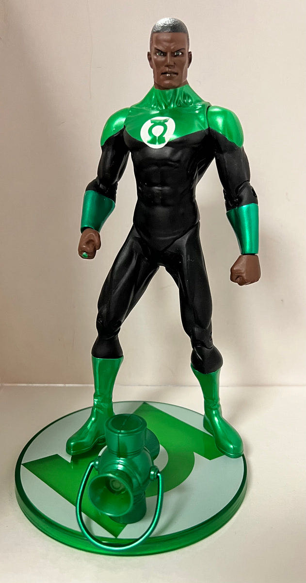 Green Lantern: John Stewart - DC Direct (Blackest Night) action figure collectible [Barcode 761941283388] - Main Image 3