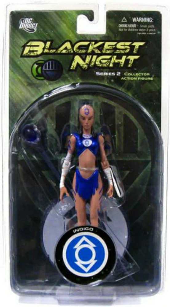Indigo - DC Direct (DC Comics / Green Lantern / Blackest Night / Emotional Spectrum (Indigo Tribe - Compassion)) action figure collectible [Barcode 761941283395] - Main Image 3