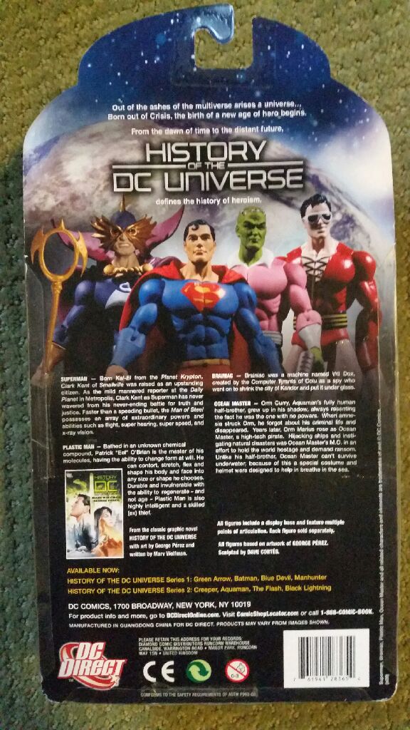 Ocean Master - DC Direct (History of the DC Universe Series: 3) action figure collectible [Barcode 761941283654] - Main Image 2