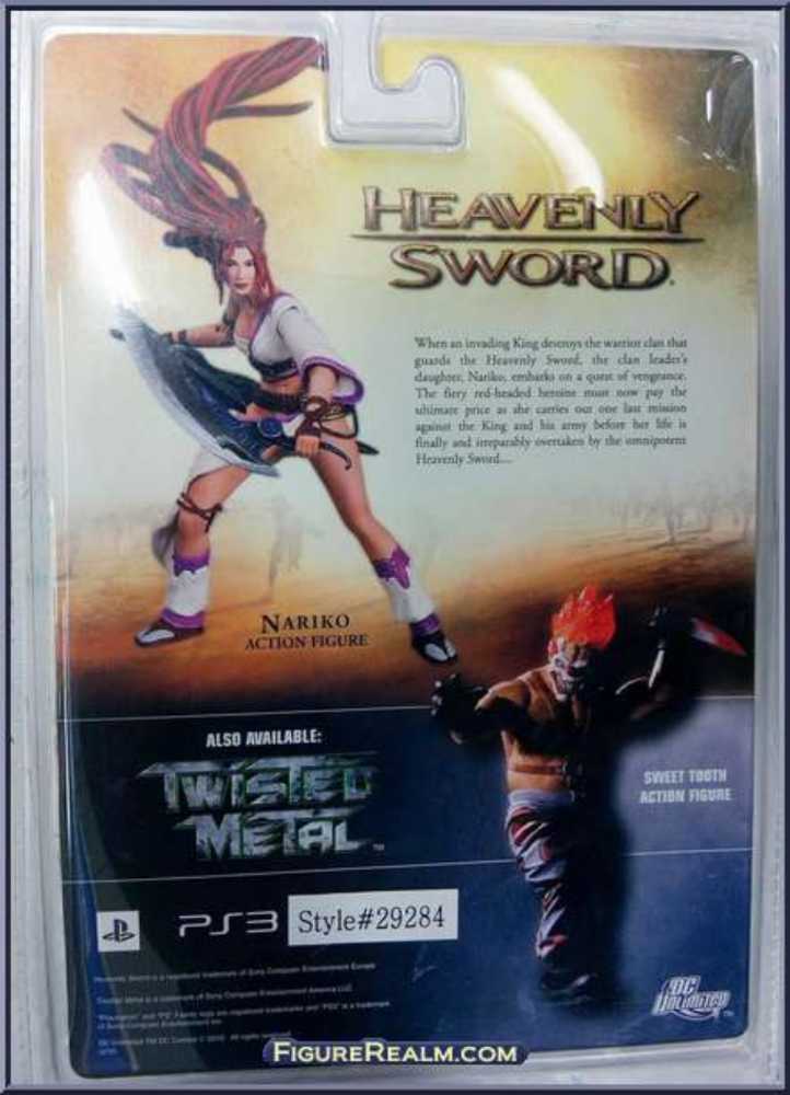 DC Unlimited PS3 Heavenly Sword Action Figures Series 1: Nariko PS3 - DC Direct (Heavenly Sword PS3) action figure collectible [Barcode 761941285214] - Main Image 3