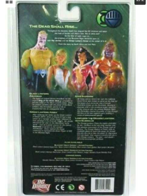 Black Lantern Aquaman - DC Direct (DC Comics Super Heroes) action figure collectible [Barcode 761941285399] - Main Image 3
