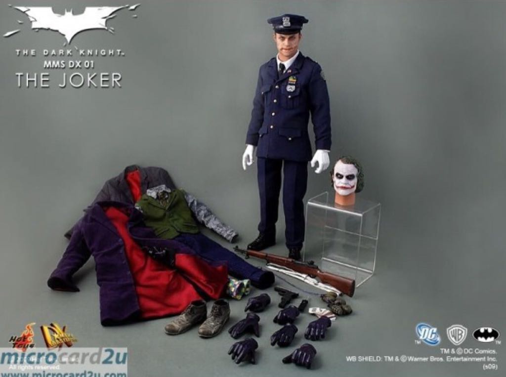 The Joker - Hot Toys (Movie Masterpiece Deluxe) action figure collectible [Barcode 761941286976] - Main Image 2