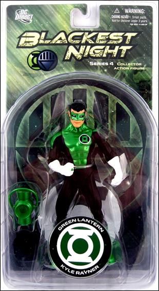 Green Lantern (Kyle Rayner) - DC Direct (Blackest Night) action figure collectible [Barcode 761941288642] - Main Image 2