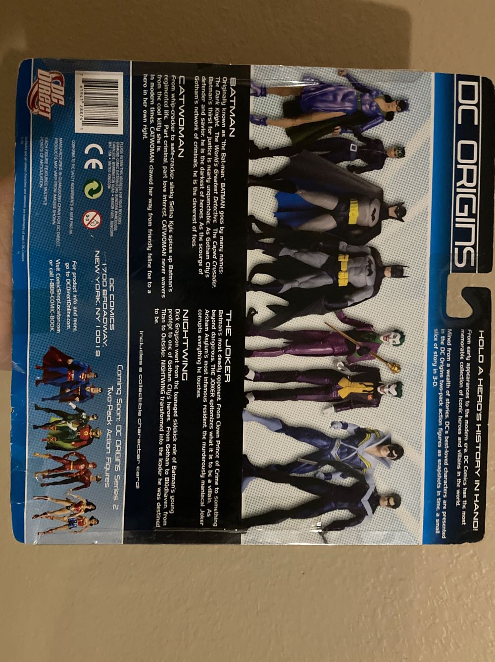 DC Direct: DC Origins The Joker - DC Direct (Dc Origins) action figure collectible [Barcode 761941288741] - Main Image 4