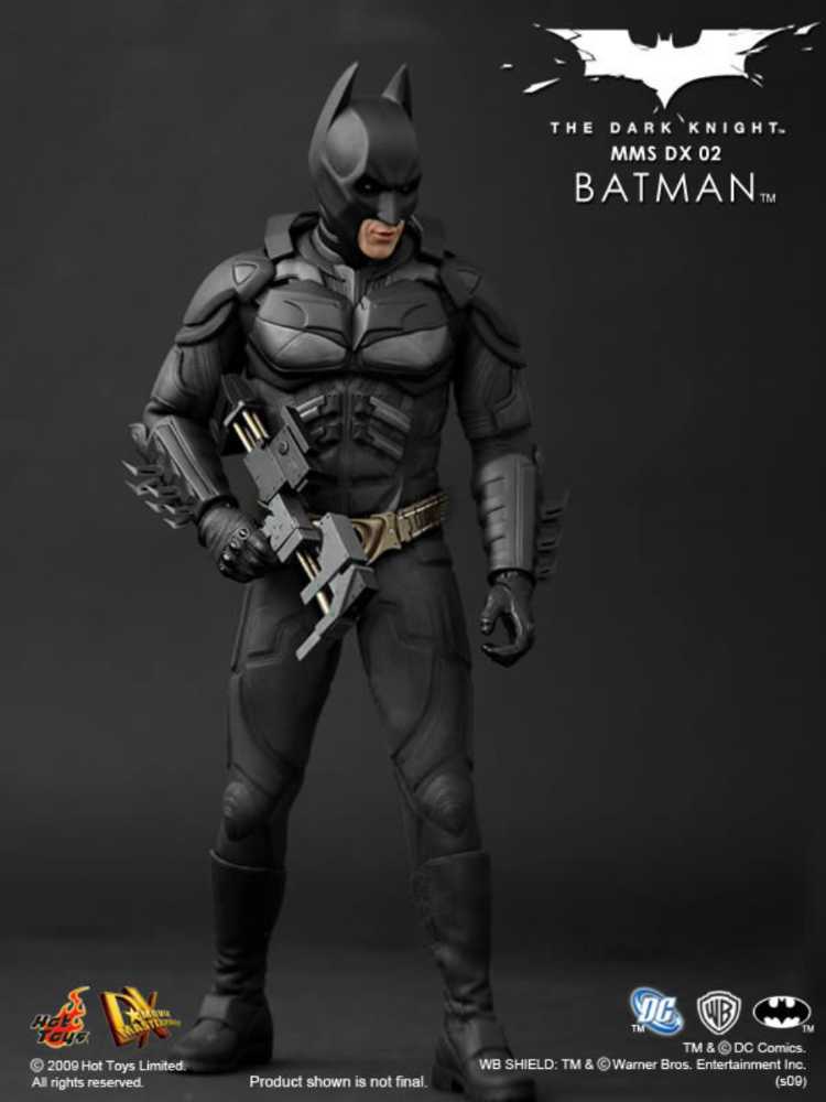 Batman  - Hot Toys (The Dark Knight) action figure collectible [Barcode 761941290997] - Main Image 3