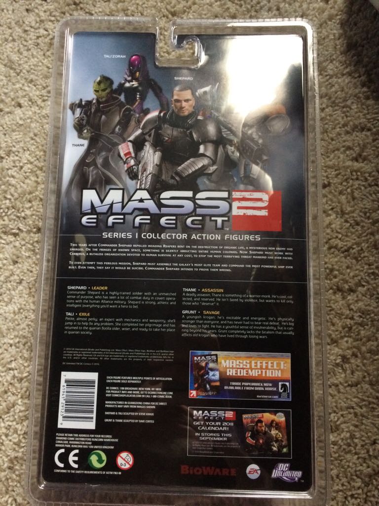 Mass Effect 2 Grunt   (Mass Effect) action figure collectible [Barcode 761941291239] - Main Image 2