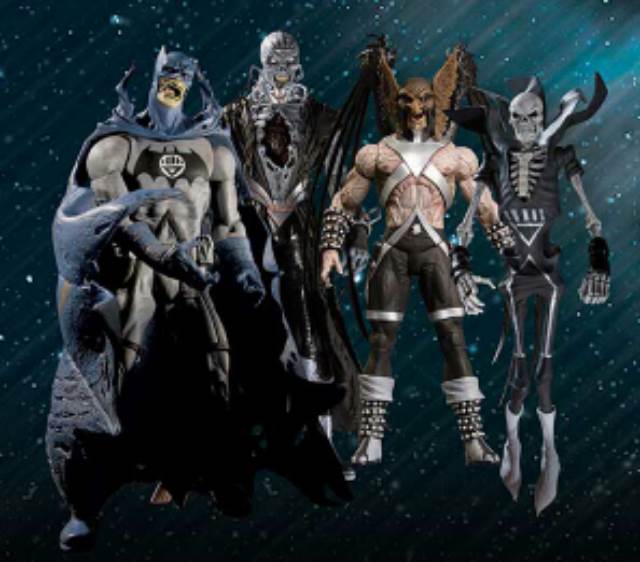 Hawkman Black Lantern Wave 5 - DC Direct (Blackest Night) (Blackest Night wave 5) action figure collectible [Barcode 761941291383] - Main Image 2