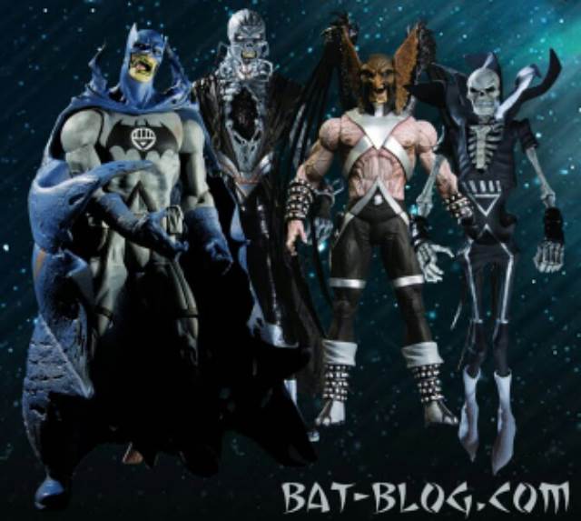 Blackest Night Series 5 - Black Lantern Batman - DC Direct (Dc Direct Green Lantern Blackest Night Series) action figure collectible [Barcode 761941291390] - Main Image 2