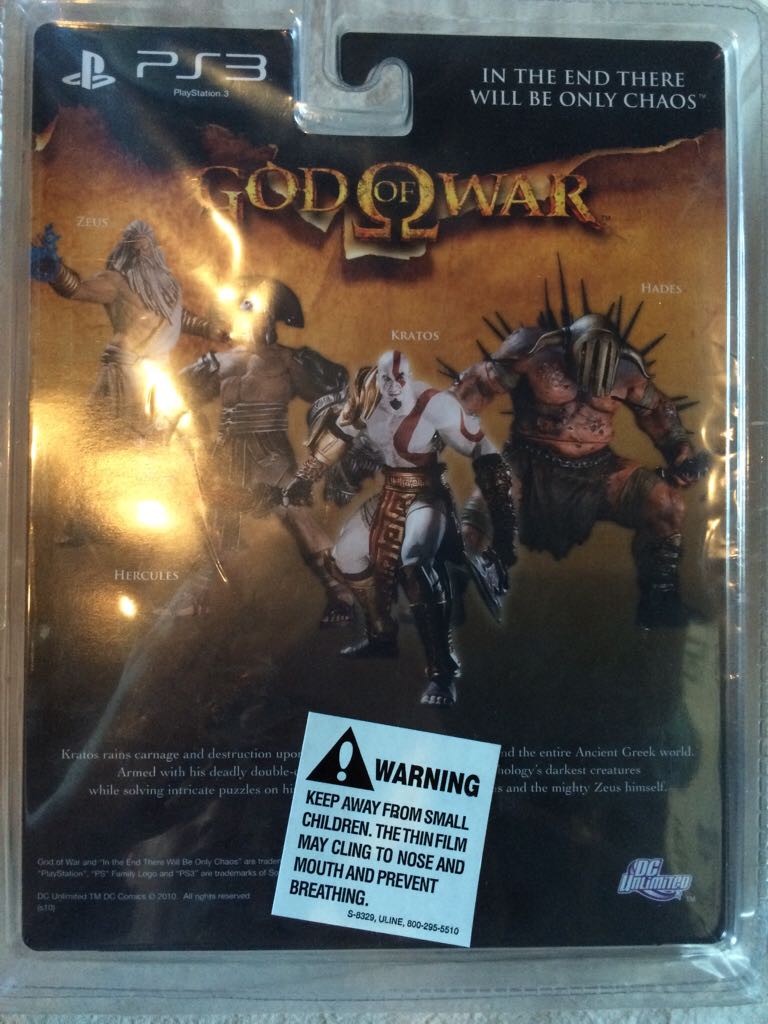 God Of War Kratos  action figure collectible [Barcode 761941293035] - Main Image 2