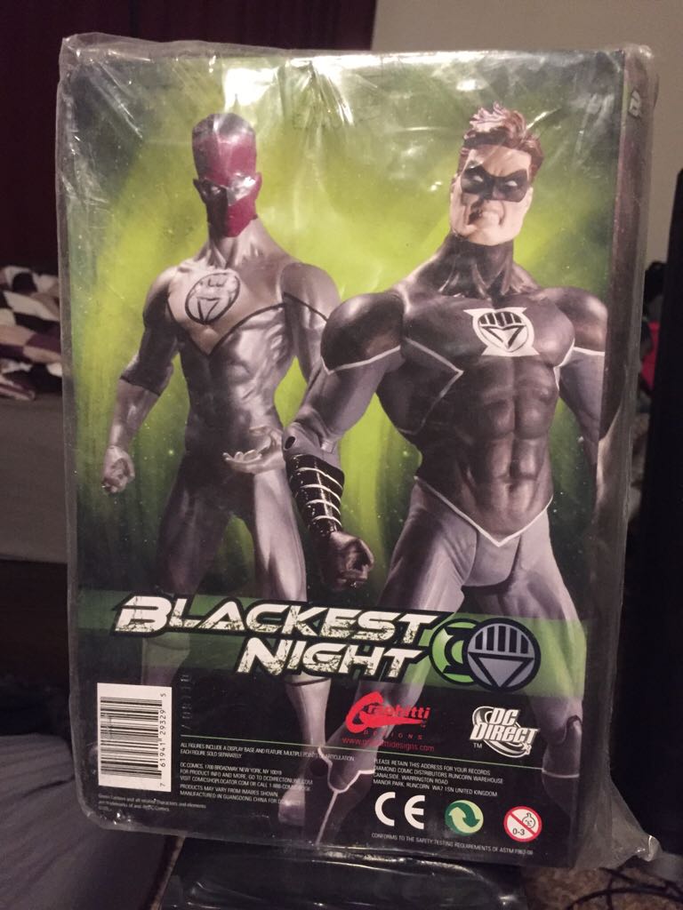 Blackest Night DC Direct Black Lantern Hal Jordan - DC Direct (DC Direct Blackest Night) action figure collectible [Barcode 761941293295] - Main Image 2