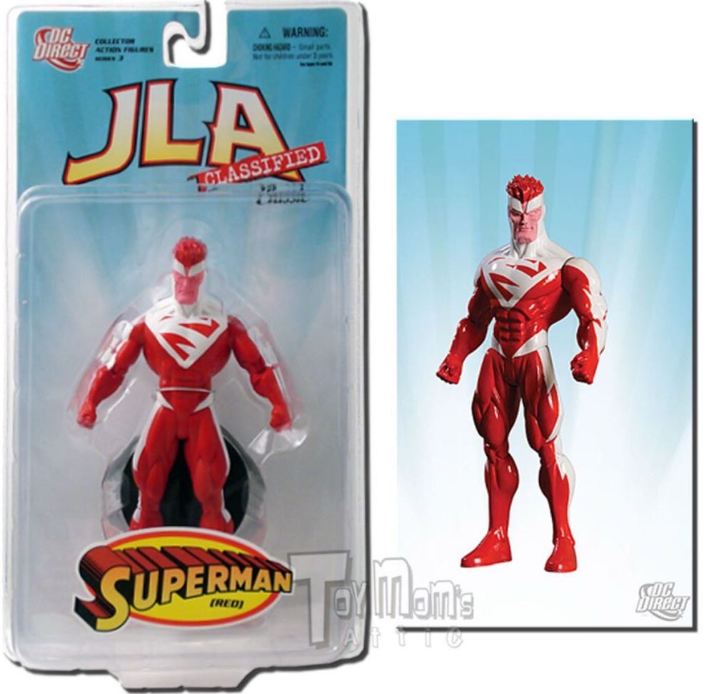 DC Direct JLA Classified Classic Superman Red  - DC Direct (JLA Classified) action figure collectible [Barcode 761941294612] - Main Image 3
