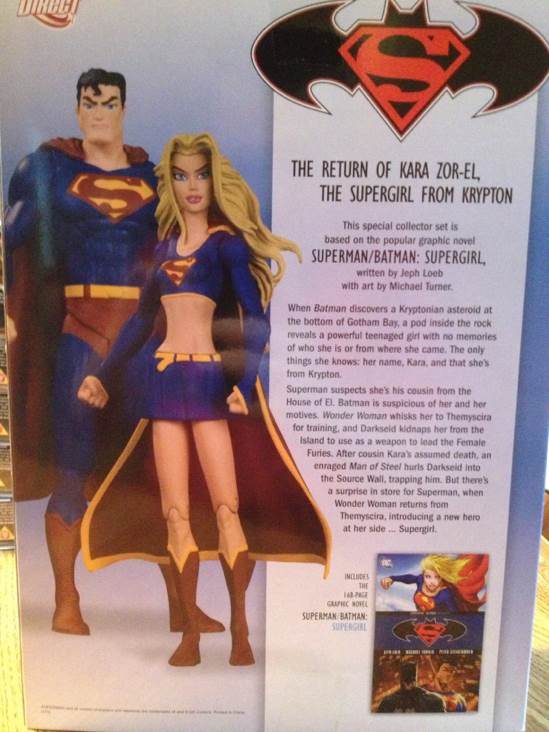Superman/ Batman : Supergirl Collect set - DC Direct (DC Direct Superman/Batman) action figure collectible [Barcode 761941294797] - Main Image 2