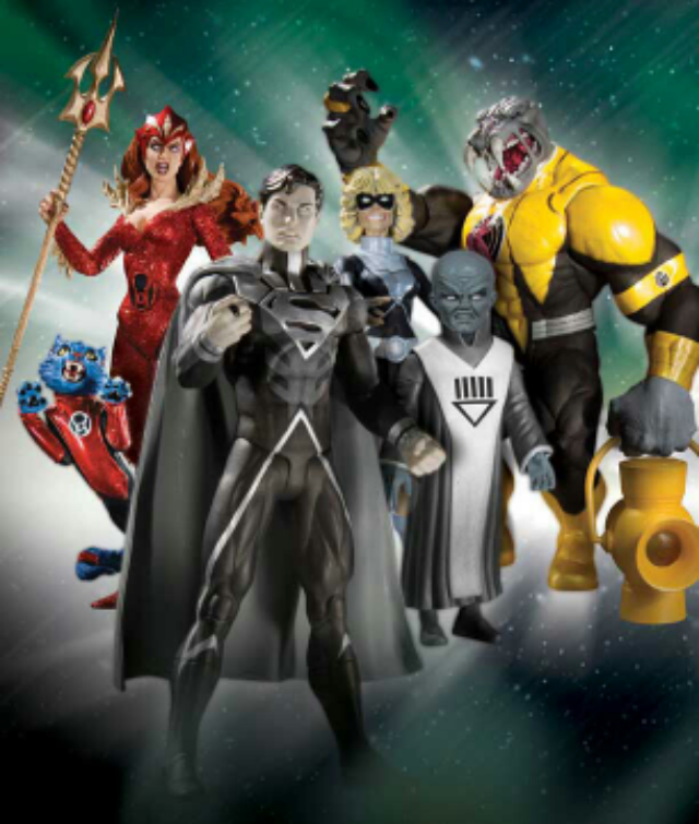 Blackest Night - Series 7 - Sinestro Corps Arkillo - DC Direct (Comics & Superheroes) action figure collectible [Barcode 761941296319] - Main Image 2