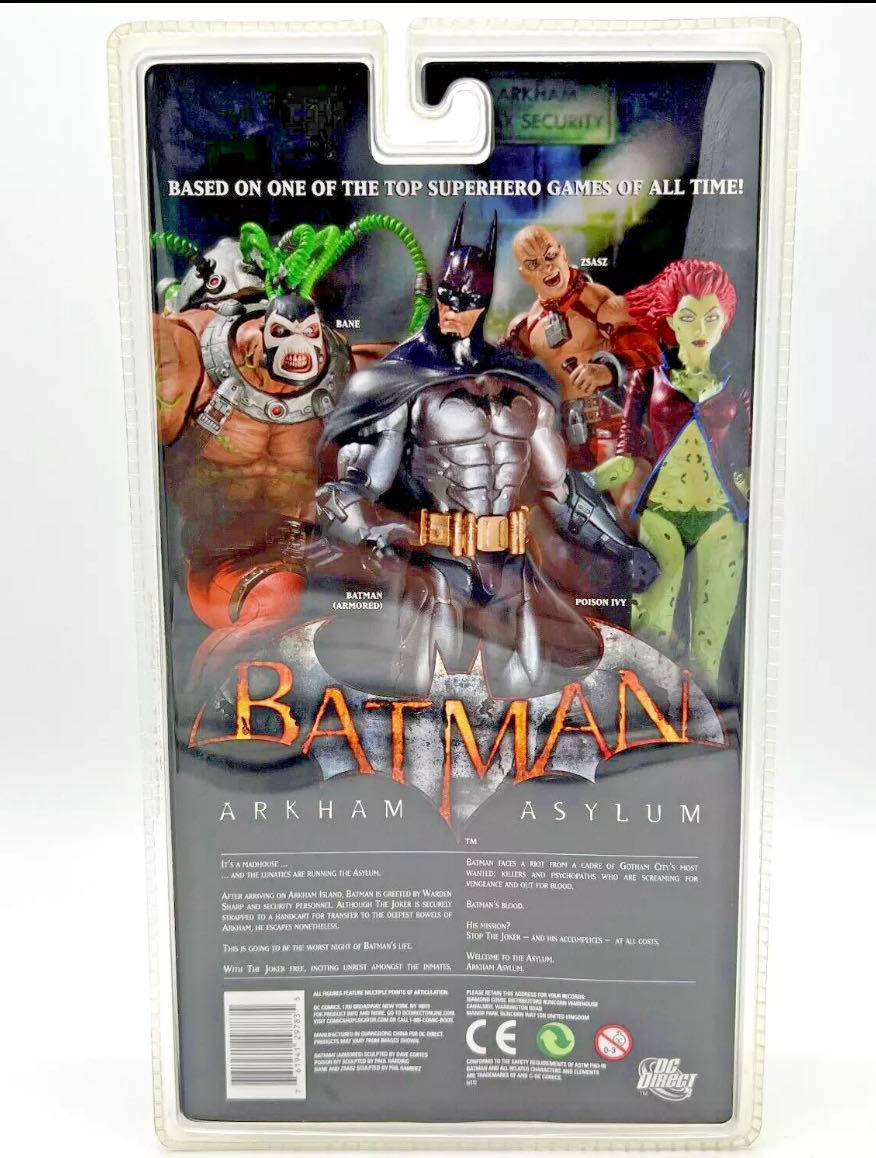 Poison Ivy - DC Collectibles (DC (Batman - Arkham)) action figure collectible [Barcode 761941297835] - Main Image 3