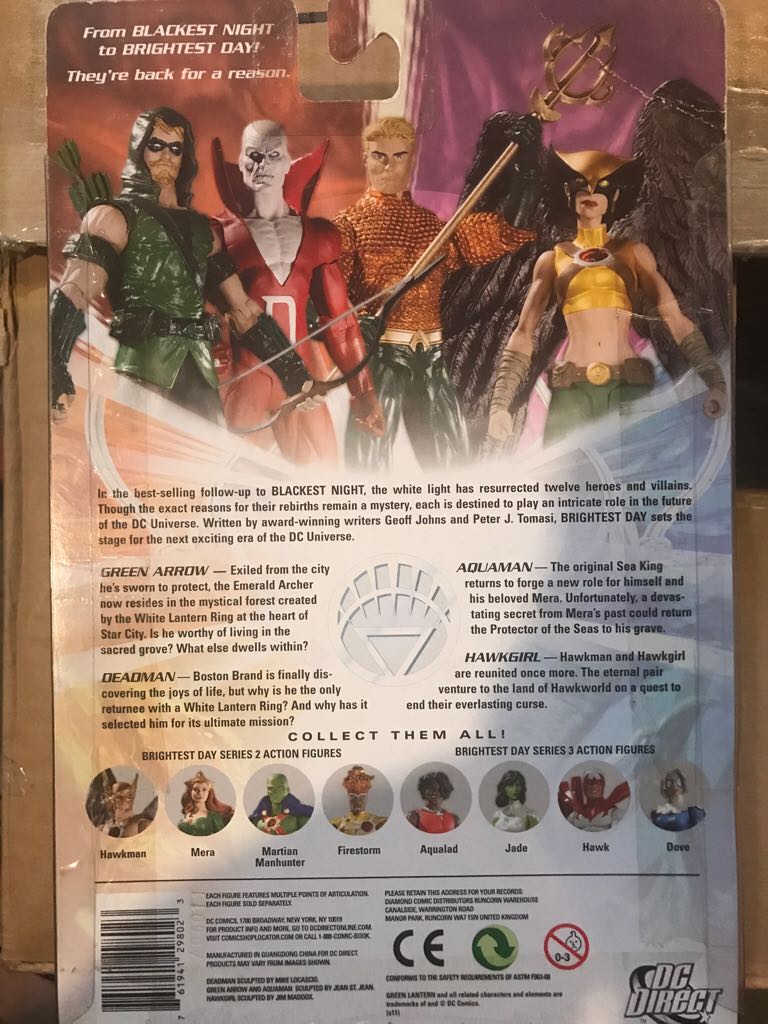 DC Direct : Green Arrow ( Brightest Day ) - DC Direct (DC Direct Brightest Day Series 1) action figure collectible [Barcode 761941298023] - Main Image 2