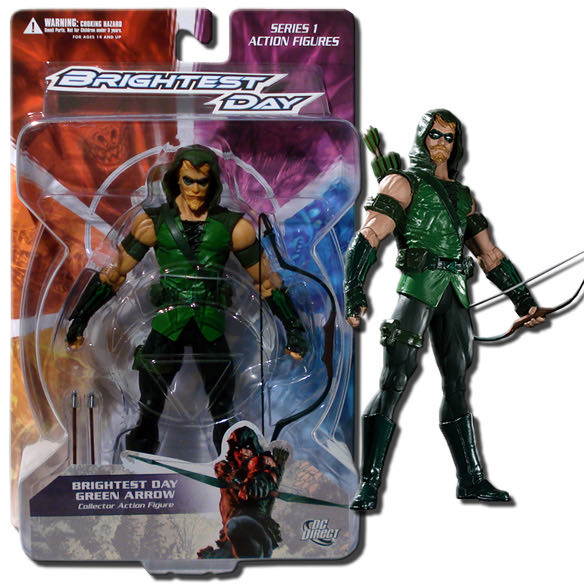 DC Direct : Green Arrow ( Brightest Day ) - DC Direct (DC Direct Brightest Day Series 1) action figure collectible [Barcode 761941298023] - Main Image 3