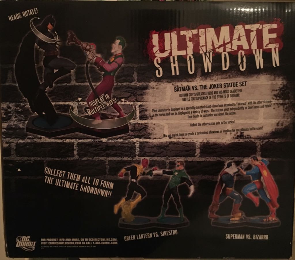 Ultimate Showdown Batman vs The Joker - DC Direct (Ultimate Showdown) action figure collectible [Barcode 761941302331] - Main Image 2