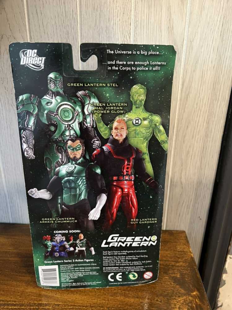 DC Direct Green Lantern Red Lantern Guy Gardner Series 4 - DC Direct (DC Direct) action figure collectible [Barcode 761941302638] - Main Image 3