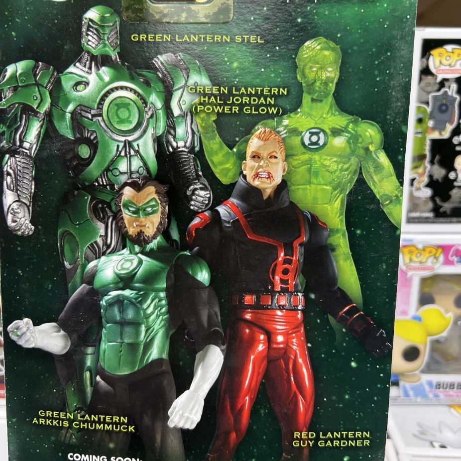 DC Direct Green Lantern Red Lantern Guy Gardner Series 4 - DC Direct (DC Direct) action figure collectible [Barcode 761941302638] - Main Image 4