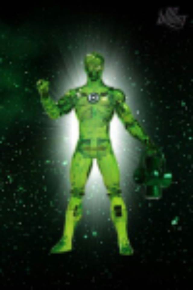 Green Lantern Series 4 - Hal Jordan (Power Glow) - DC Direct (DC Direct Green Lantern Series) action figure collectible [Barcode 761941303642] - Main Image 1