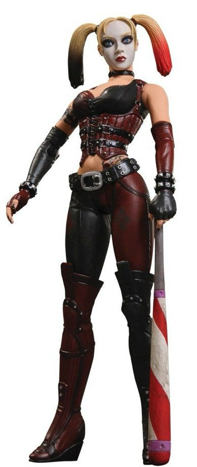 DC Direct Batman Arkham City Harley Quinn - DC Direct (Batman Arkham City) action figure collectible [Barcode 761941308111] - Main Image 2