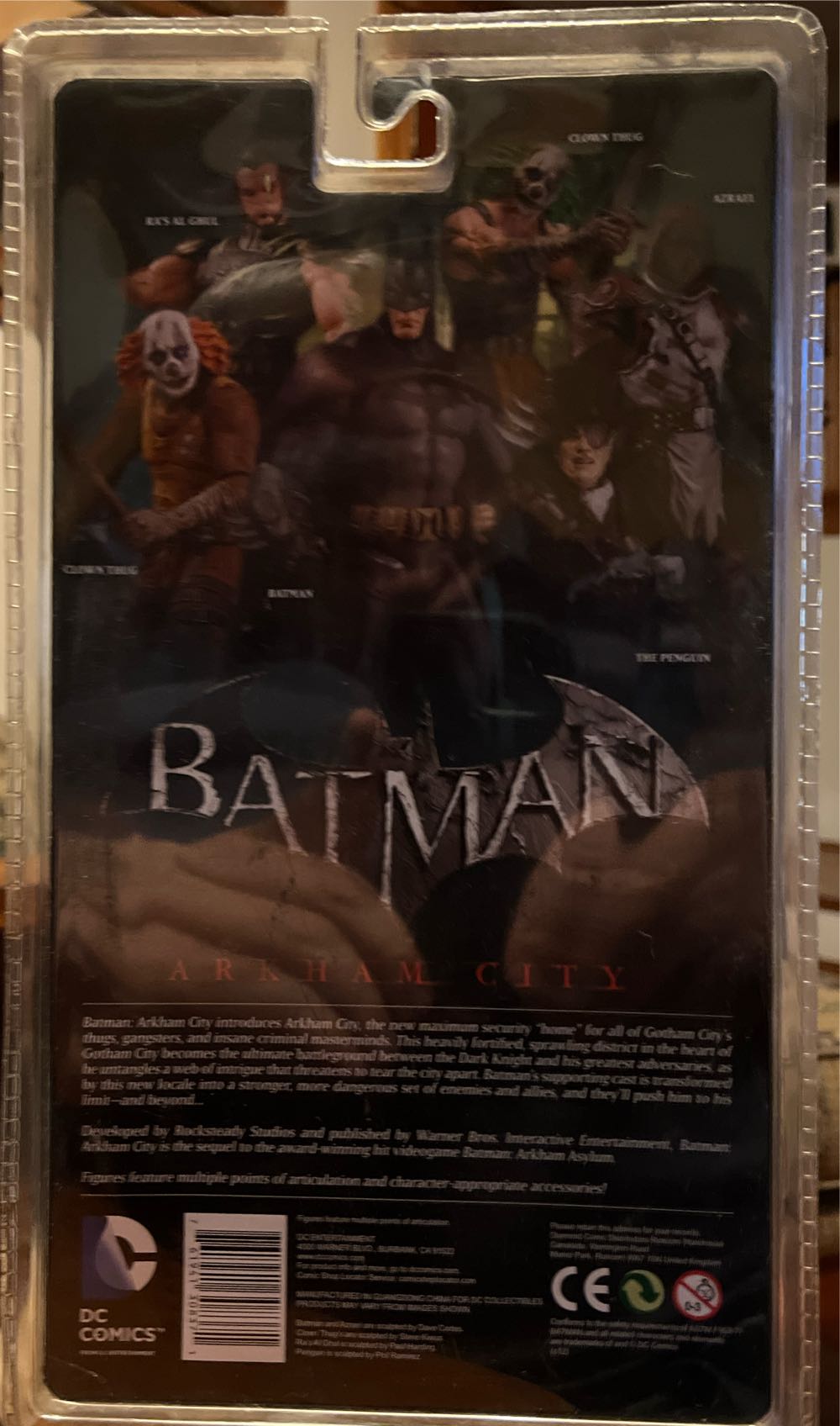 Ra’s Al Ghul - DC Comics (Batman Arkham City) action figure collectible [Barcode 761941308371] - Main Image 3