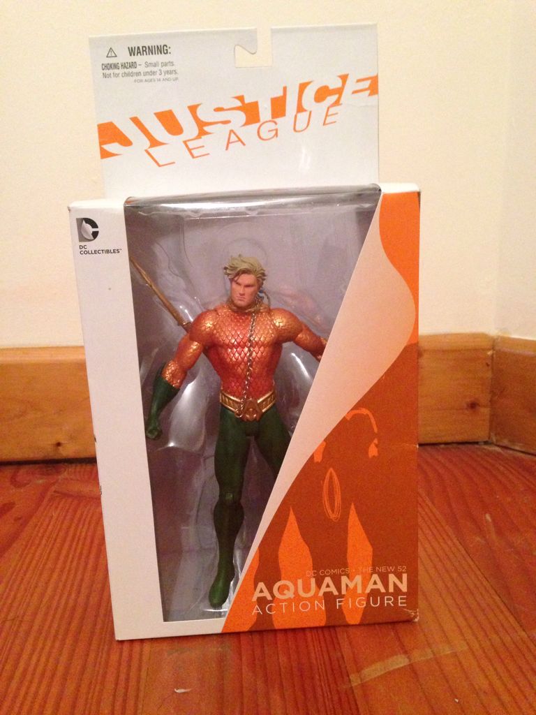 New 52 JL Aquaman - DC Direct (DC Collectibles Justice League) action figure collectible [Barcode 761941308432] - Main Image 2