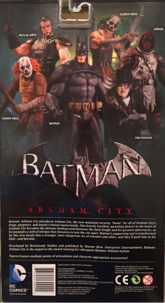 Batman Arkham City - DC Collectibles (Batman Arkham City Series 3) action figure collectible [Barcode 761941309224] - Main Image 2