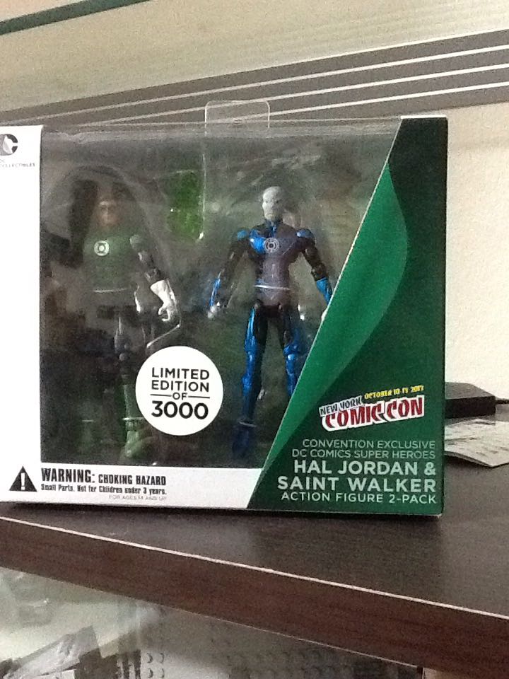 DC Collectibles DC Comics Super Heroes Convention Exclusives Hal Jordan & Saint Walker  - DC Comics (DC Collectibles) action figure collectible [Barcode 761941313023] - Main Image 2