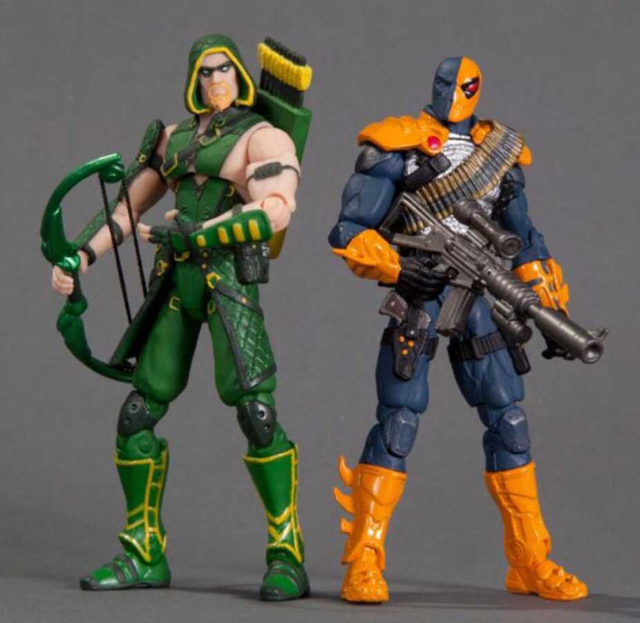 DC Collectibles Injustice Gods Among Us Green Arrow Versus Deathstroke - DC Collectibles (DC Injustice) action figure collectible [Barcode 761941313276] - Main Image 4