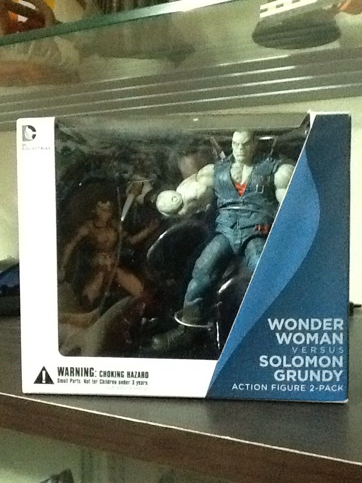 Wonder Woman V Solomon Grundy - DC Collectibles (Injustice Gods Among Us) action figure collectible [Barcode 761941313283] - Main Image 2