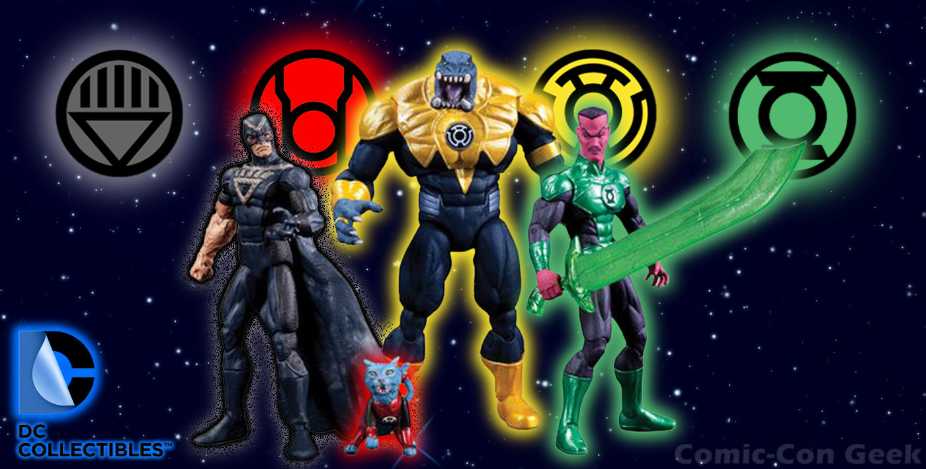 DC Collectibles DC Comics Super Heroes Convention Exclusives Black Hand, Green Lantern Sinestro, Arkillo & Dex-Starr - DC Comics (DC Collectibles) action figure collectible [Barcode 761941313542] - Main Image 2