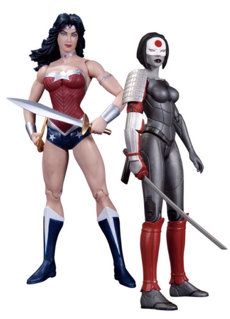 New 52 JL Wonder Woman vs Katana Two Pack Set - DC Collectibles (DC Collectibles Justice League) action figure collectible [Barcode 761941313672] - Main Image 3