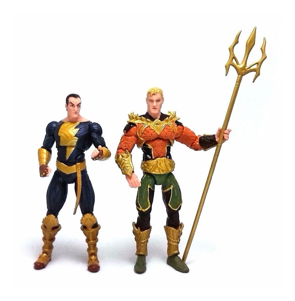DC COLLECTIBLES Injustice - Aquaman vs Black Adam - DC Collectibles (DC Injustice: Gods Among Us) action figure collectible [Barcode 761941313917] - Main Image 3