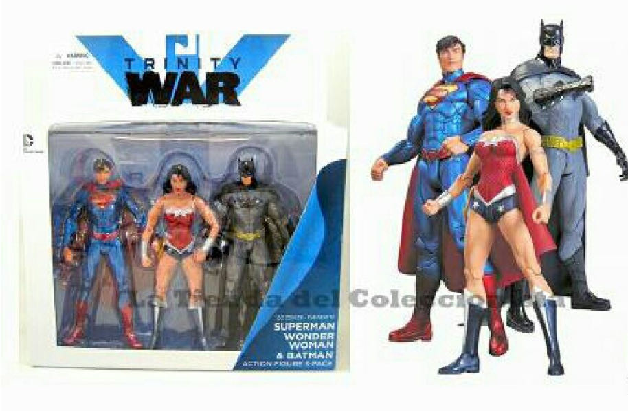 Trinity War: SM WW & BM - DC Collectibles (DC Collectibles - Trinity War) action figure collectible [Barcode 761941314068] - Main Image 4