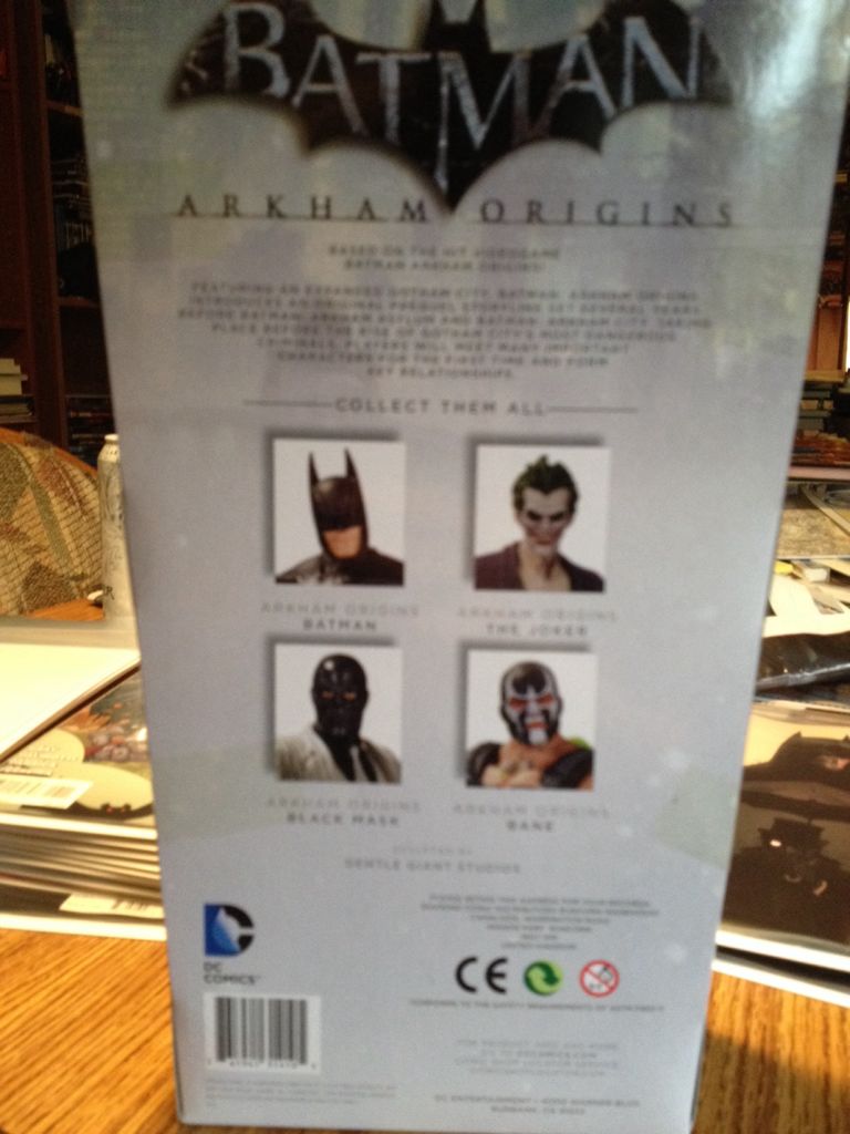 Arkham Origins Bane Action Figure Series 1 - DC Collectibles (Batman Arkham Origins) action figure collectible [Barcode 761941314105] - Main Image 2