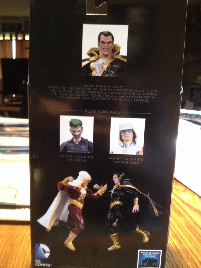 Black Adam - DC Collectibles (The New 52: Super Villains) action figure collectible [Barcode 761941314242] - Main Image 2