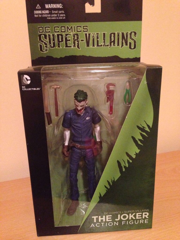 Joker Action Figure - DC Direct Collectibles (The New 52: Super Villains) action figure collectible [Barcode 761941315454] - Main Image 2