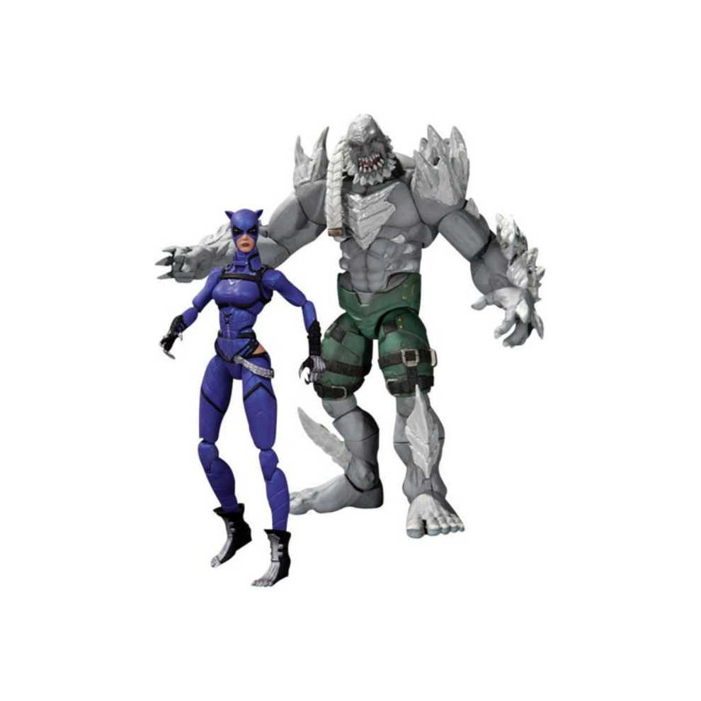 DC Collectibles Injustice Gods Among Us Catwoman vs. Doomsday - DC Collectibles (DC Injustice: Gods Among Us) action figure collectible [Barcode 761941315539] - Main Image 3
