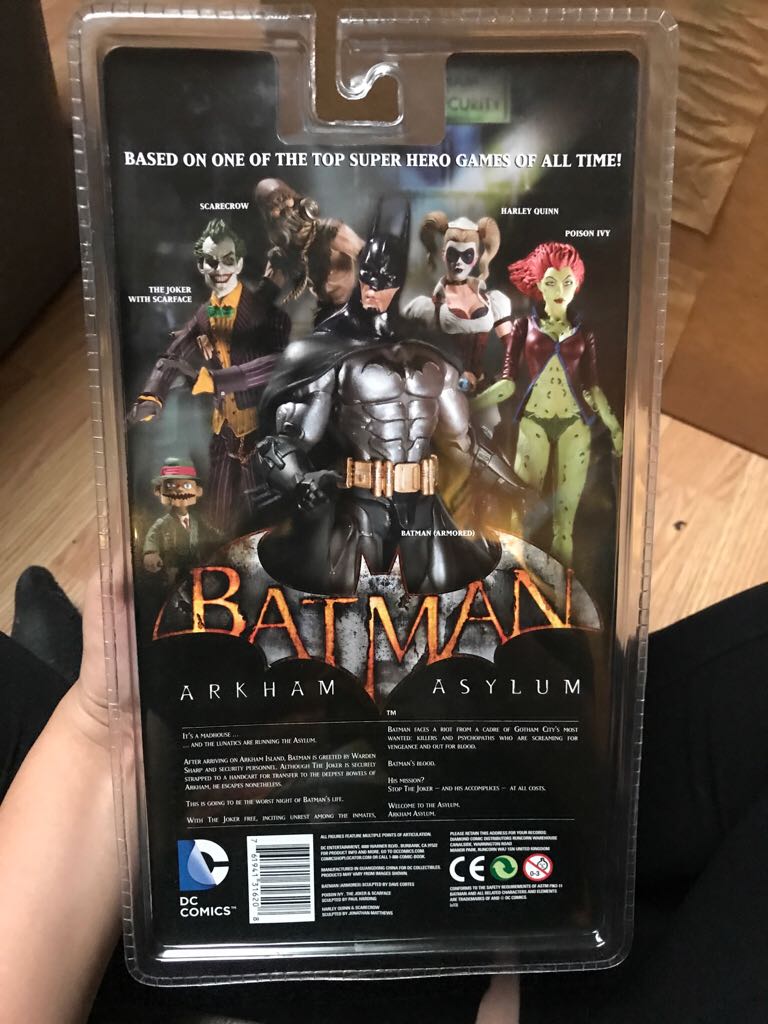 Harley Quinn  (Batman Arkham Asylum) action figure collectible [Barcode 761941316208] - Main Image 2