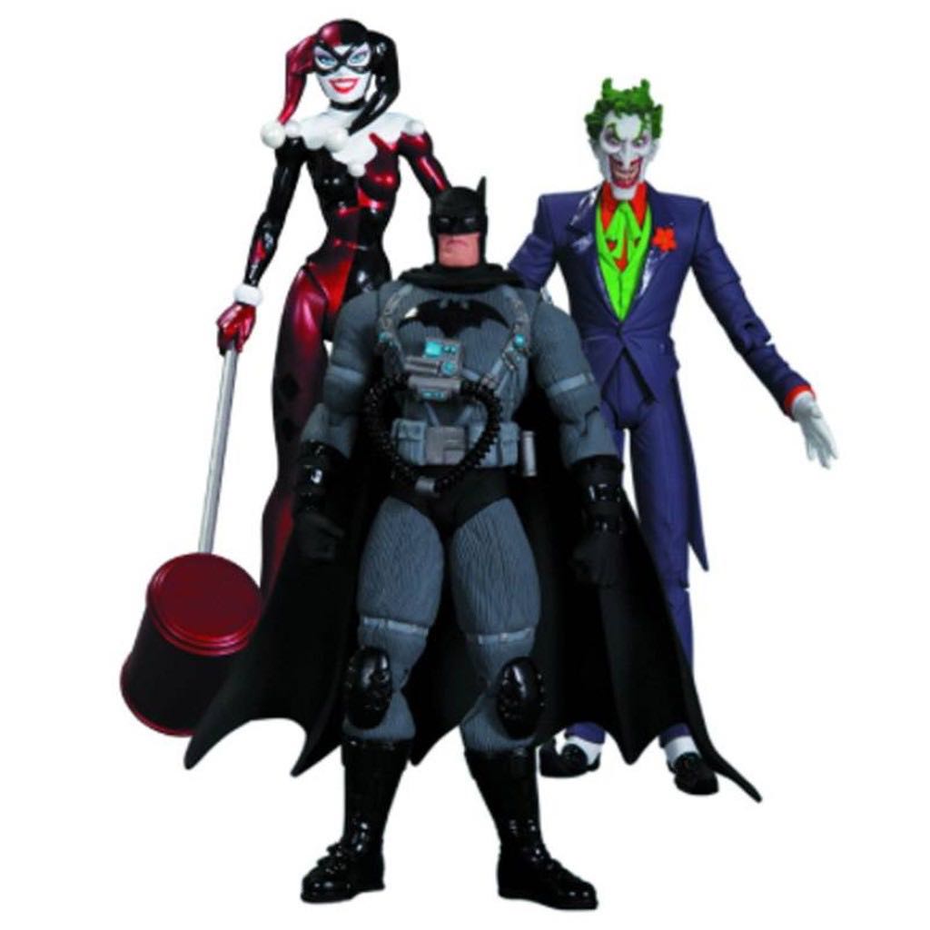 Batman, Joker & Harley Quinn 3-pack - DC Collectibles (Batman Hush) action figure collectible [Barcode 761941316628] - Main Image 2